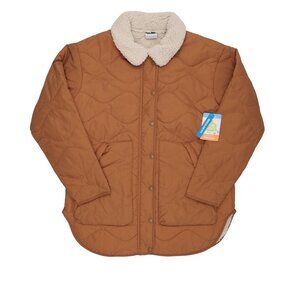Columbia ESF19194 Women's Birchwood II Quilted Jacket - Warm Brown, MD